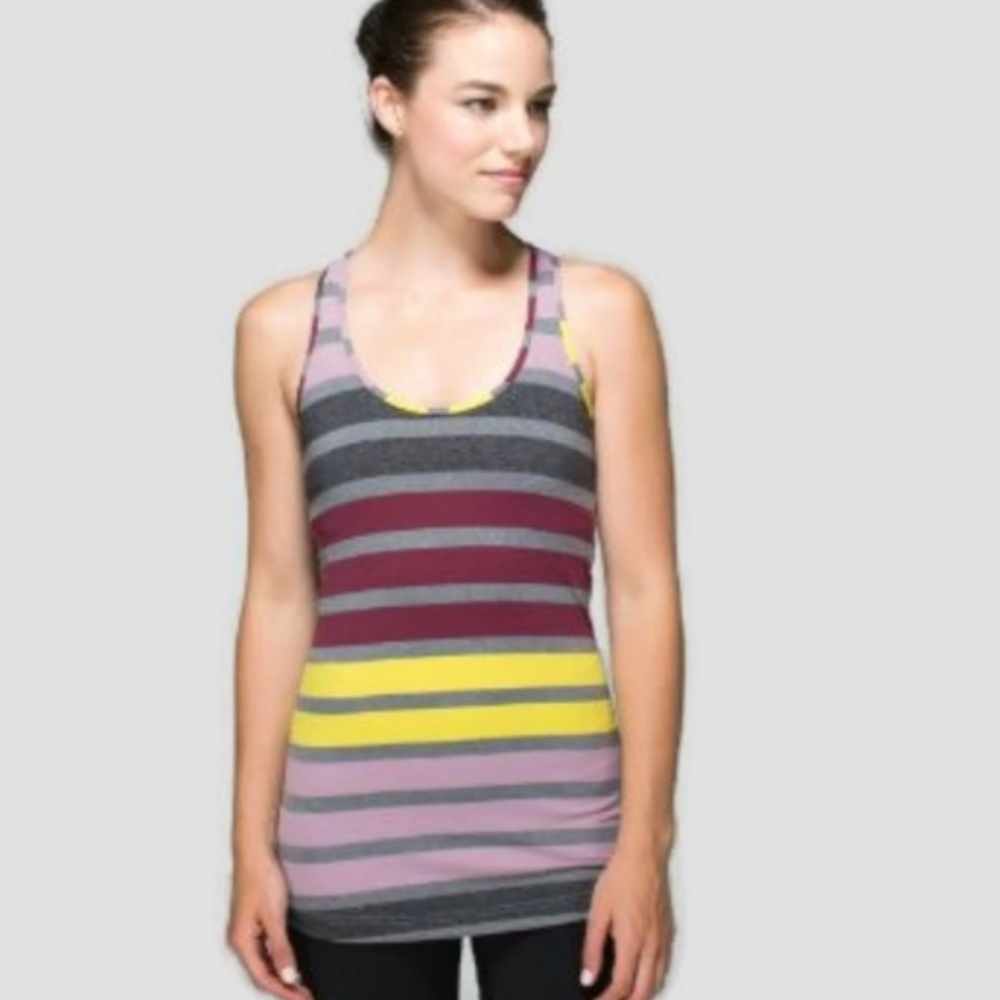 Lululemon *Limited Edition* Vintage TripleStripe Racerback